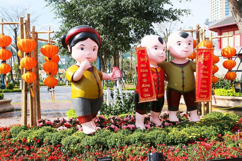 Lễ hội hoa xuân Sun World Halong Complex: Điểm hẹn hấp dẫn thu hút du khách dịp Tết - Ảnh 3