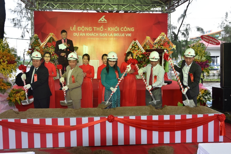 Đà Nẵng: Phúc Hoàng Ngọc khởi công dự án khách sạn 4 sao La Belle Vie Hotel - Ảnh 1