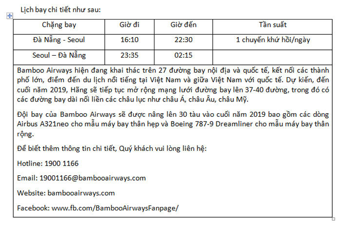 Bamboo Airways đón chuyến bay khai trương đường bay bổ sung kết nối Việt Nam – Hàn Quốc - Ảnh 3