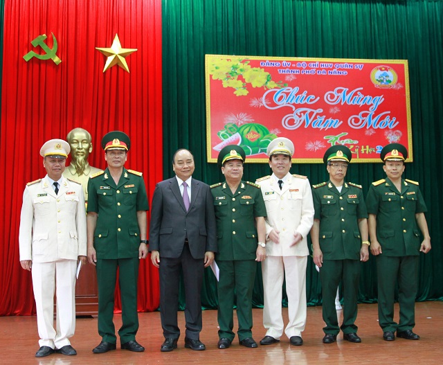 Thủ tướng chúc Tết lực lượng vũ trang TP Đà Nẵng - Ảnh 1