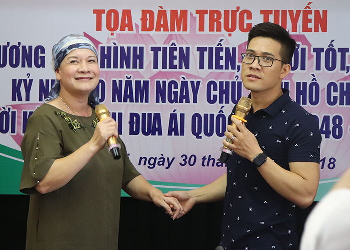 Tọa đàm trực tuyến gương điển hình tiên tiến, người tốt, việc tốt TP Hà Nội - Ảnh 4