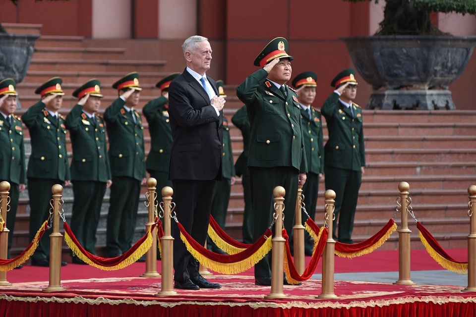 Bộ Quốc phòng Việt, Mỹ trình lãnh đạo phê duyệt để tàu sân bay Mỹ thăm Đà Nẵng - Ảnh 1