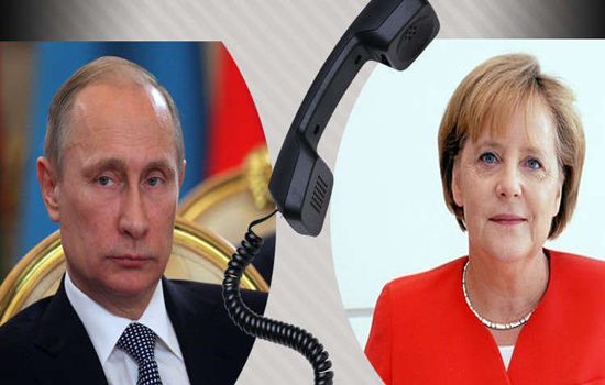 Lãnh đạo Nga, Đức thống nhất thúc đẩy giải pháp chính trị cho vấn đề Syria - Ảnh 1