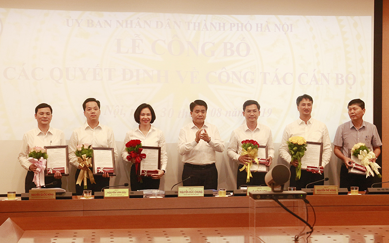 Chủ tịch UBND quận Long Biên Vũ Thu Hà làm Giám đốc Sở Nội vụ - Ảnh 1