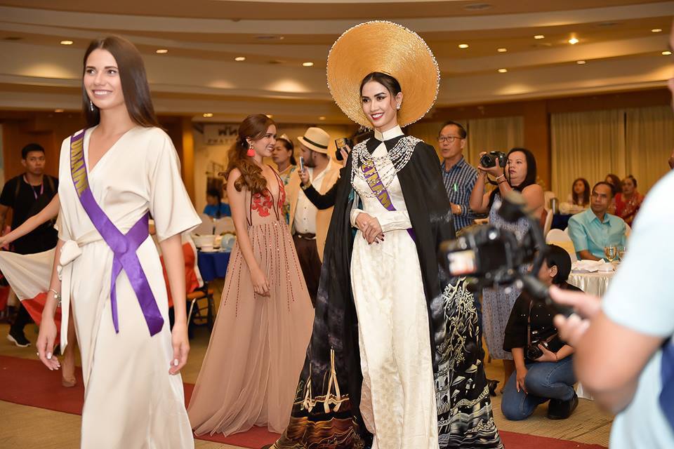 Phan Thị Mơ liên tiếp lọt Top 10 tại Đại sứ Hoa hậu Du lịch Thế giới 2018 - Ảnh 4