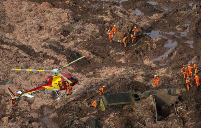 Vỡ đập hồ chứa chất thải ở Brazil: Hơn 300 người thương vong, mất tích - Ảnh 1