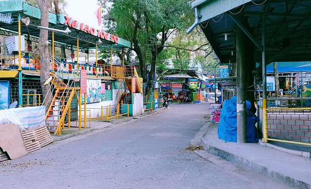 Hải Phòng: Xóa bỏ khu vui chơi trẻ em tại vườn hoa Kim Đồng - Ảnh 1