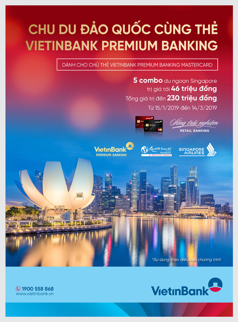 Chu du đảo quốc cùng thẻ VietinBank Premium Banking - Ảnh 1