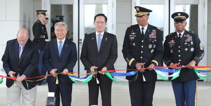 Mỹ mở căn cứ quân sự lớn nhất tại Hàn Quốc - Ảnh 1
