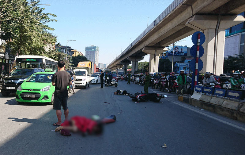 Xảy ra vụ tai nạn nghiêm trọng làm 2 người thương vong tại đường Nguyễn Trãi – Thanh Xuân - Ảnh 3