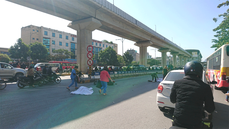 Xảy ra vụ tai nạn nghiêm trọng làm 2 người thương vong tại đường Nguyễn Trãi – Thanh Xuân - Ảnh 4