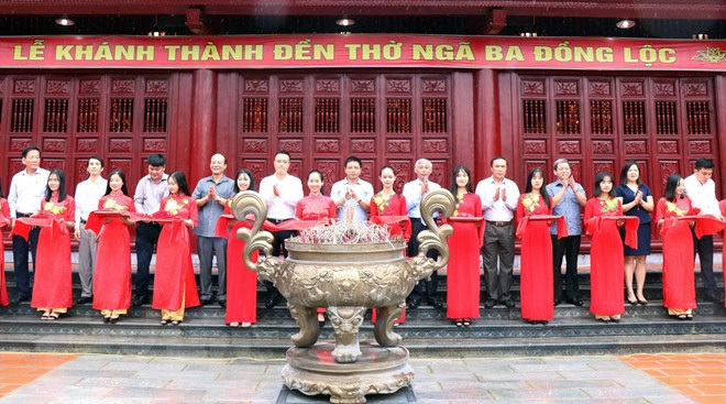Hà Tĩnh tổ chức khánh thành Đền thờ Ngã ba Đồng Lộc - Ảnh 1