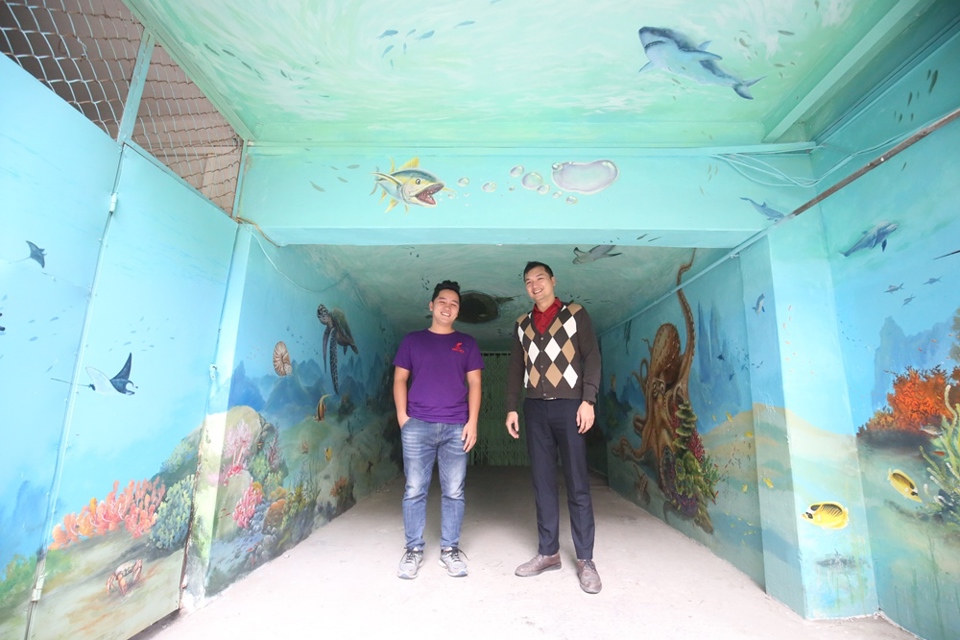 Tranh 3D mang sức sống mới cho chung cư cũ tại Hà Nội - Ảnh 7