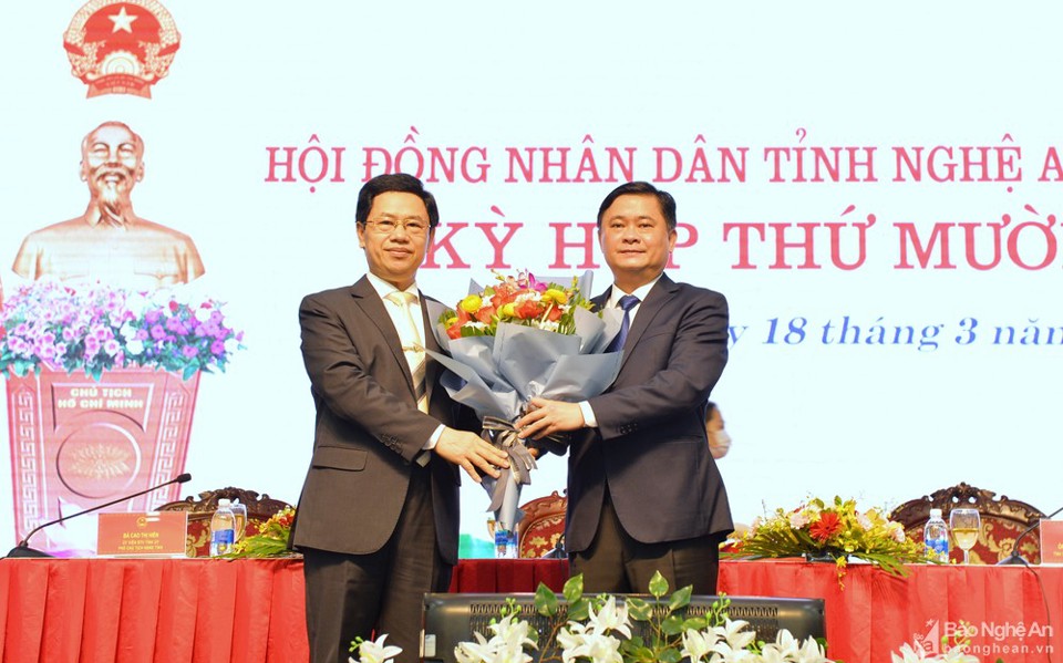 Ông Nguyễn Đức Trung làm Chủ tịch UBND tỉnh Nghệ An - Ảnh 1
