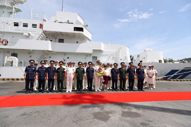 Tàu lực lượng bảo vệ bờ biển Nhật Bản thăm Đà Nẵng - Ảnh 1