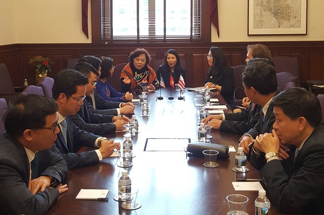 Đoàn đại biểu TP Hà Nội thăm và làm việc tại Washington DC và New York (Hoa Kỳ) - Ảnh 1