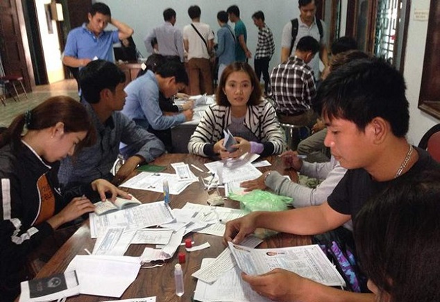 Thi tiếng Hàn tuyển chọn 7.900 ứng viên đi xuất khẩu lao động - Ảnh 1