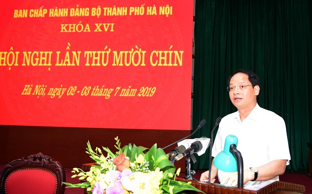 Hội nghị lần thứ 19 Ban Chấp hành Đảng bộ TP Hà Nội - Ảnh 3