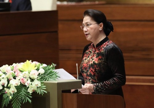 Chủ tịch Quốc hội "chấm điểm" phần trả lời chất vấn của Bộ trưởng Đào Ngọc Dung - Ảnh 1