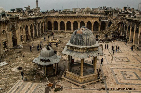 Ngỡ ngàng với quá trình trùng tu TP cổ Aleppo của Syria sau cuộc nội chiến - Ảnh 1