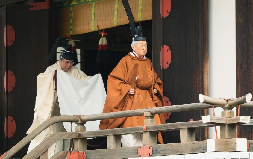 Nhật Bản bắt đầu cuộc chuyển giao quyền lực hoàng gia lịch sử - Ảnh 1