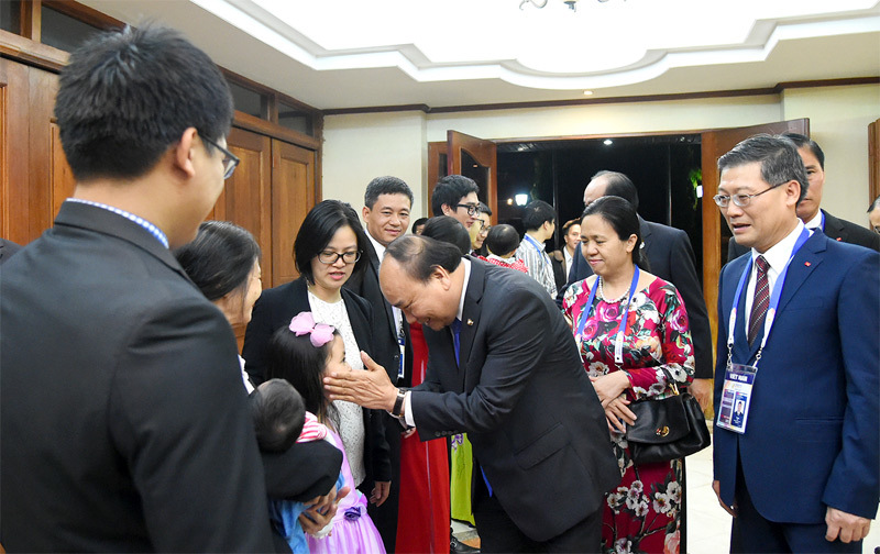 Thủ tướng Nguyễn Xuân Phúc dự Ngày hội Đại đoàn kết phường Điện Biên - Ảnh 1