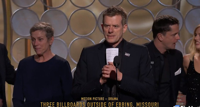 "Three Billboards Outside Ebbing, Missouri" chiến thắng tại Quả cầu vàng 2018 - Ảnh 2