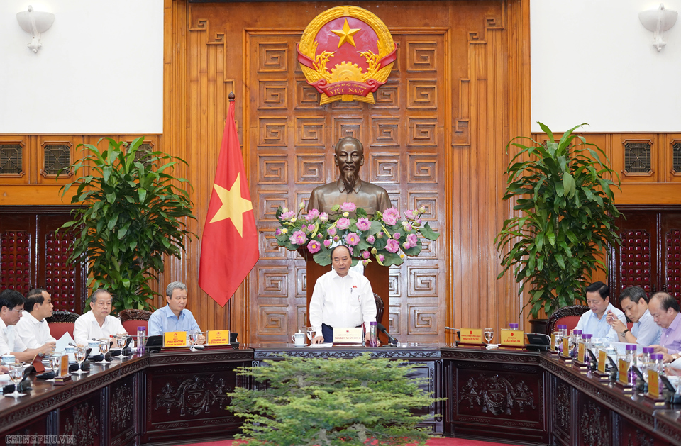 Thủ tướng Chính phủ làm việc với lãnh đạo chủ chốt tỉnh Thừa Thiên - Huế - Ảnh 1