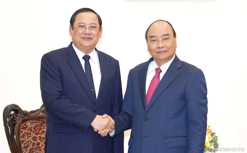 Thủ tướng Nguyễn Xuân Phúc: Việt Nam ưu tiên vốn hỗ trợ Lào - Ảnh 1