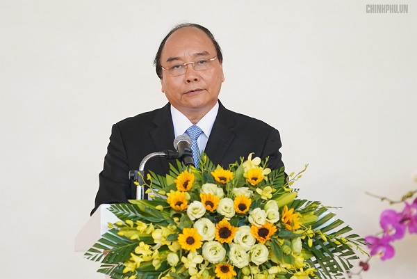 Thủ tướng Nguyễn Xuân Phúc dự lễ khởi công các dự án tại Khu kinh tế mở Chu Lai - Ảnh 1