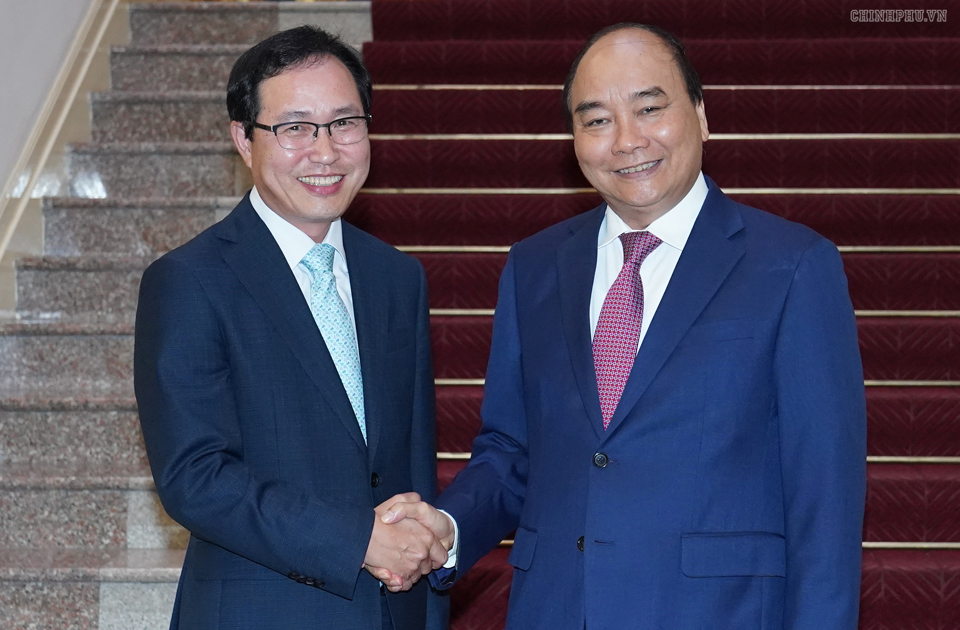 Thủ tướng tiếp Tổng Giám đốc Tổ hợp Samsung tại Việt Nam - Ảnh 1