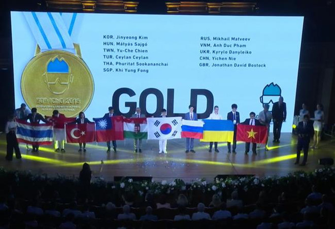 4 học sinh Việt Nam đều giành huy chương tại Olympic Hóa học quốc tế - Ảnh 1