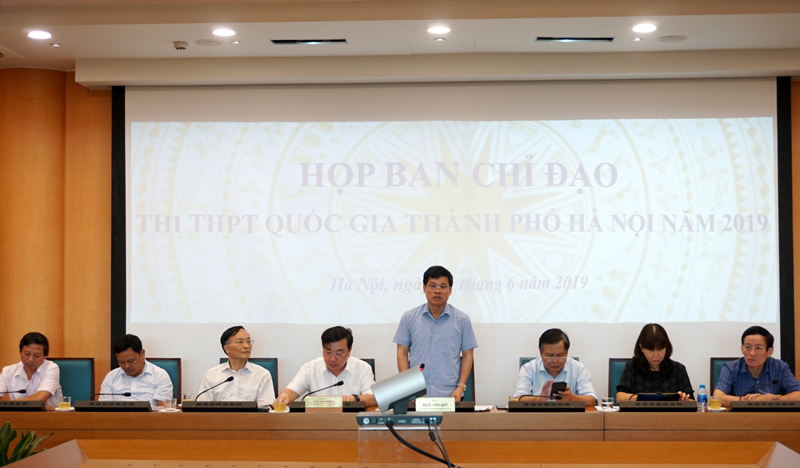 Hà Nội đảm bảo tốt nhất các điều kiện cho kỳ thi THPT Quốc gia 2019 - Ảnh 1