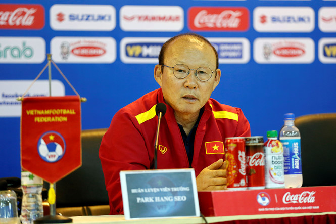 Vòng loại U23 châu Á 2020: HLV Park Hang-seo không e ngại Thái Lan - Ảnh 1