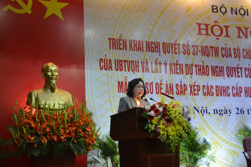 Hà Nội: Đề xuất giải pháp trong sắp xếp đơn vị hành chính cấp huyện, cấp xã - Ảnh 2