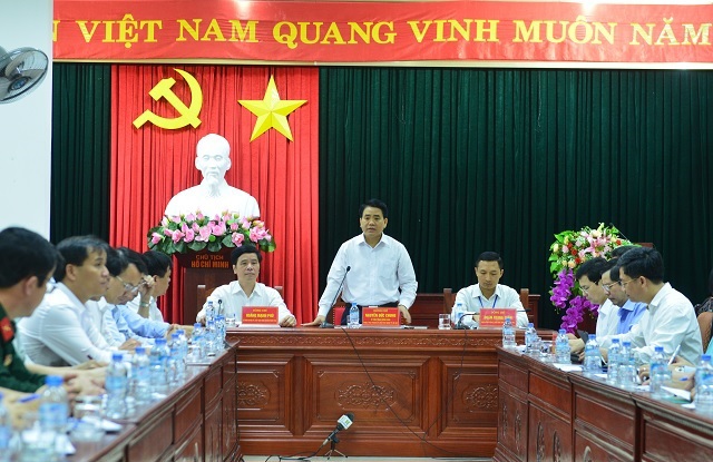 Chủ tịch Nguyễn Đức Chung: Ưu tiên phát triển nông nghiệp ở Phúc Thọ - Ảnh 1