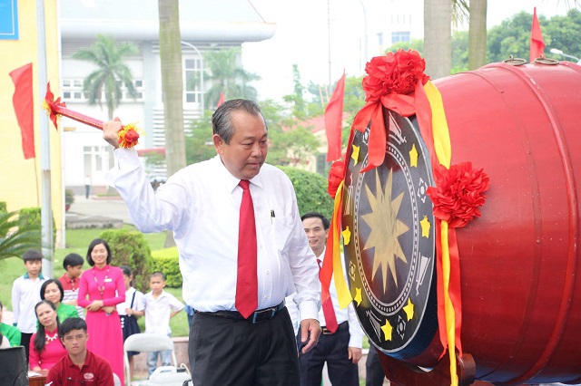 Phó Thủ tướng Trương Hòa Bình dự lễ khai giảng năm học mới tại Đà Nẵng - Ảnh 1