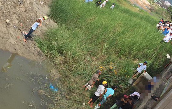 Hà Nội: Hoảng hồn phát hiện thi thể người ở chân cầu Vĩnh Tuy - Ảnh 1