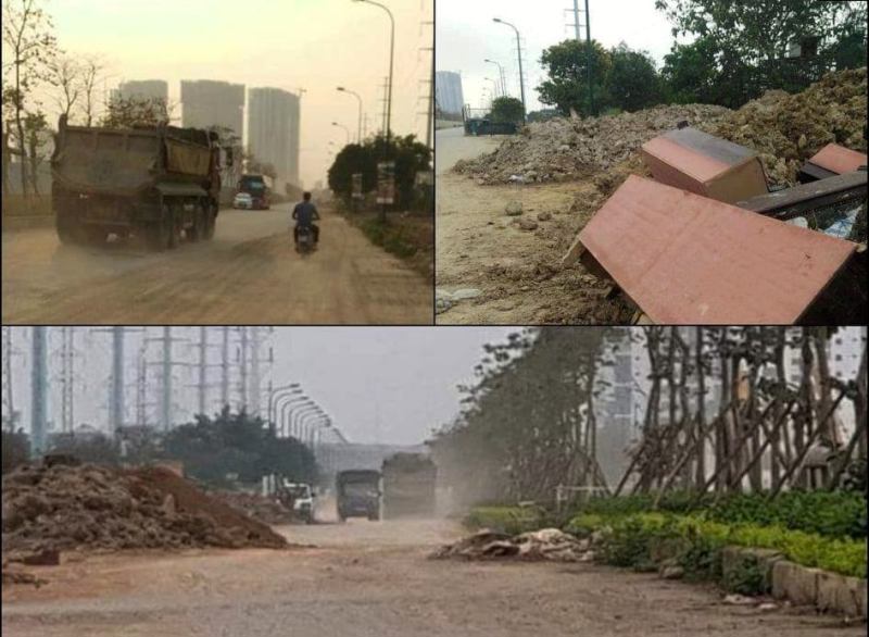 Tại phường Phú Thượng, quận Tây Hồ: Đường giao thông nhếch nhác, tiềm ẩn tai nạn - Ảnh 1