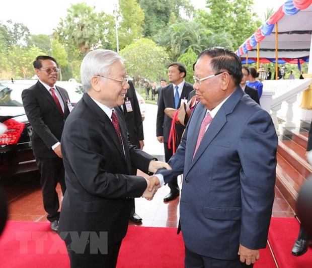 Lãnh đạo Việt Nam điện mừng kỷ niệm lần thứ 44 Quốc khánh Lào - Ảnh 1