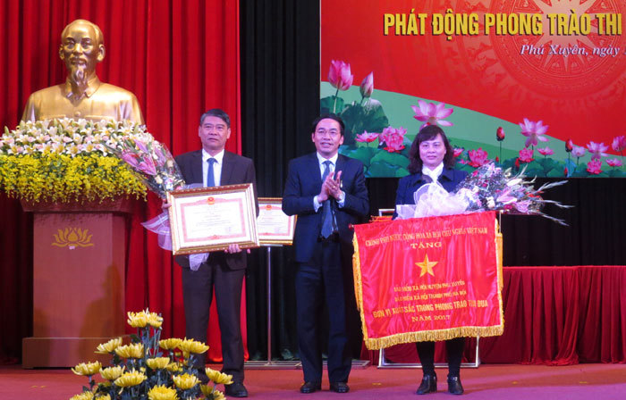 20 xã của huyện Phú Xuyên đạt chuẩn nông thôn mới - Ảnh 1