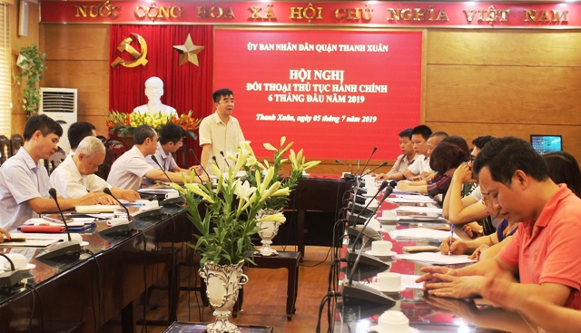 Quận Thanh Xuân: Công dân hài lòng khi thực hiện thủ tục hành chính - Ảnh 1