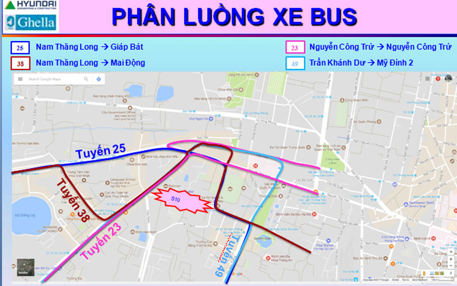 Hà Nội: Phân luồng giao thông phục vụ thi công nhà ga S9, S10 - Ảnh 5