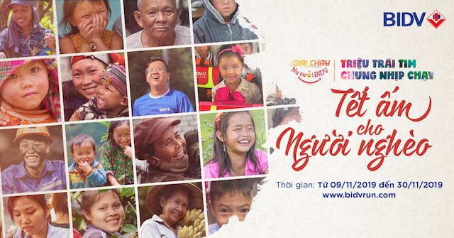 Khởi động giải chạy “Nụ cười BIDV - Tết ấm cho người nghèo 2020” - Ảnh 1