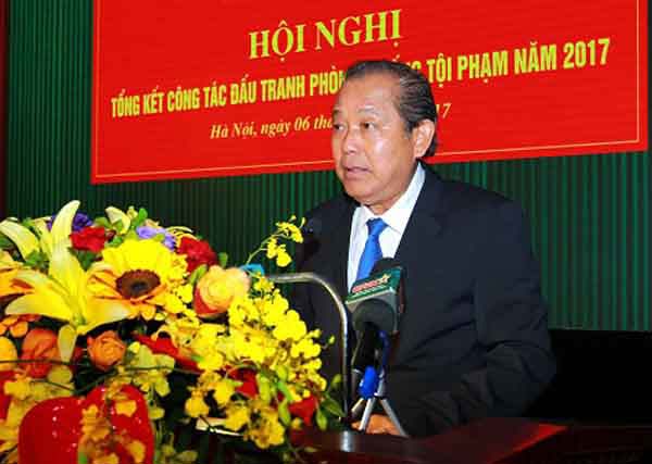 Phó Thủ tướng Trương Hòa Bình dự tổng kết công tác đấu tranh phòng chống tội phạm của Bộ đội Biên phòng - Ảnh 1