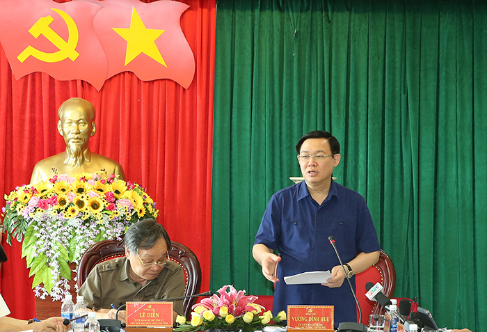 Phó Thủ tướng Chính phủ Vương Đình Huệ kiểm tra công tác cán bộ tại tỉnh Đắk Nông - Ảnh 1