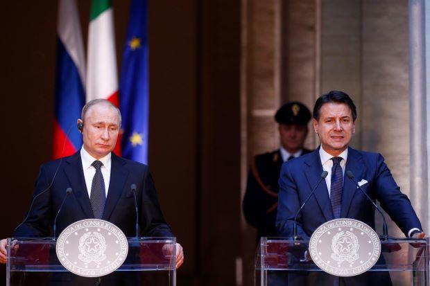 Thăm Italia, ông Putin mong muốn Roma sẽ giúp bình thường hóa quan hệ Nga - EU - Ảnh 1