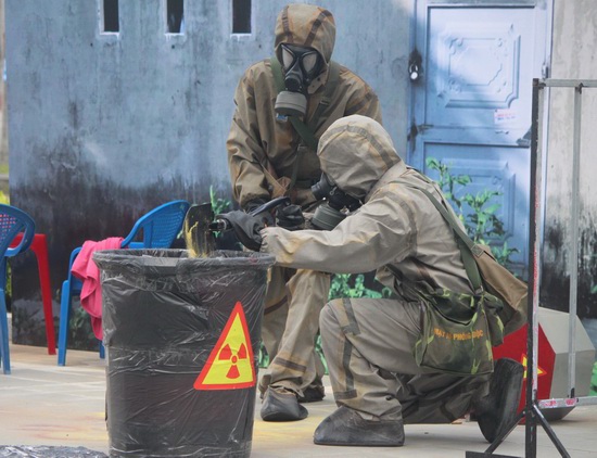 Đà Nẵng: Diễn tập ứng phó sự cố bức xạ, hạt nhân - Ảnh 9