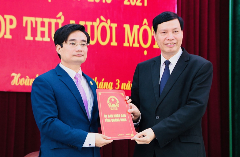 Quảng Ninh: Hoành Bồ nhất thể hóa Bí thư kiêm Chủ tịch UBND huyện - Ảnh 1