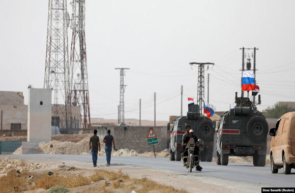 Các lực lượng Nga tiến vào biên giới Syria - Thổ Nhĩ Kỳ - Ảnh 1